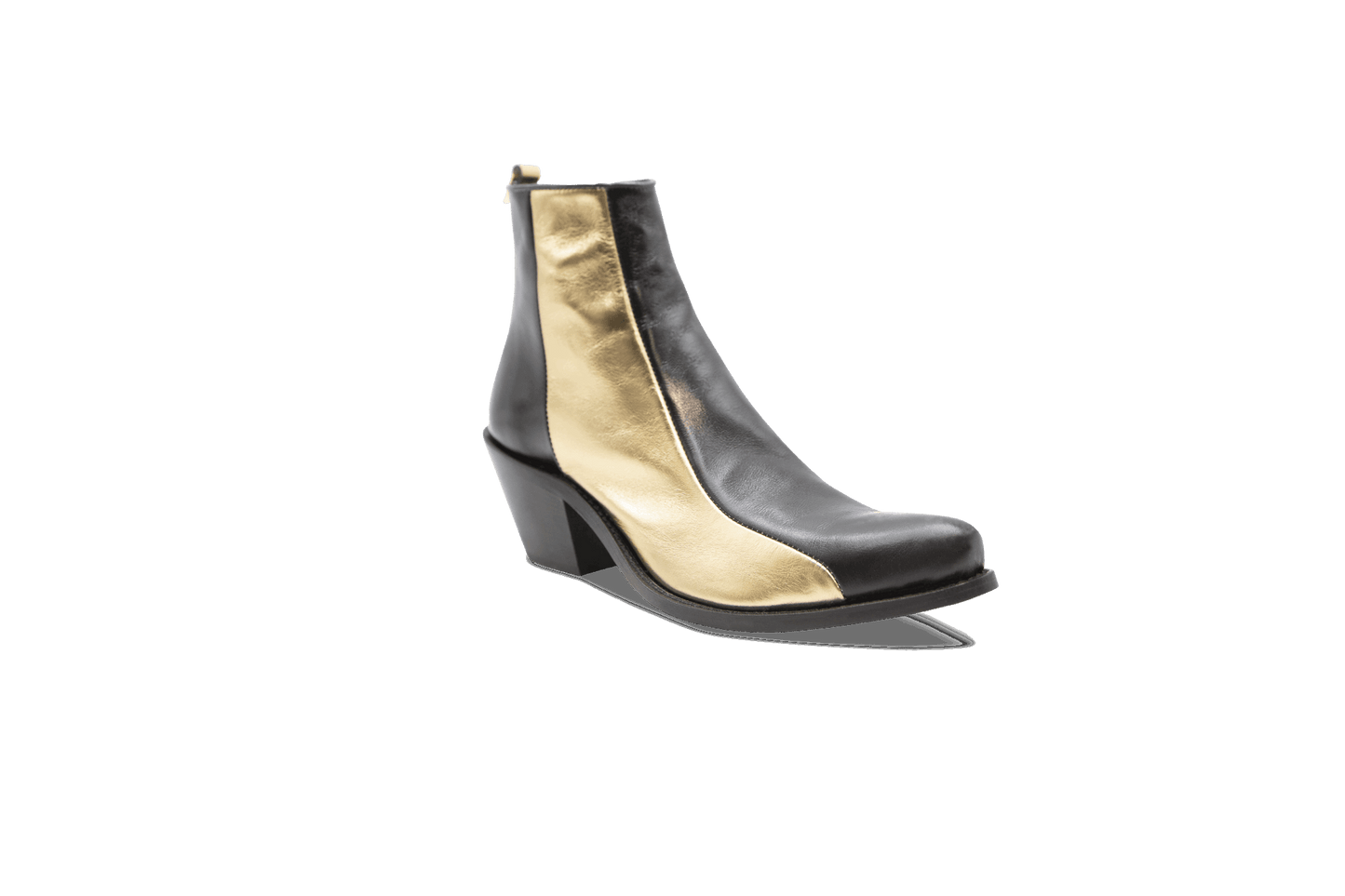 HEROES / MID-HEEL ANKLE BOOT