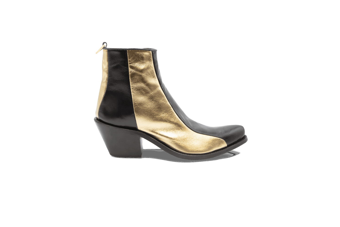 HEROES / MID-HEEL ANKLE BOOT